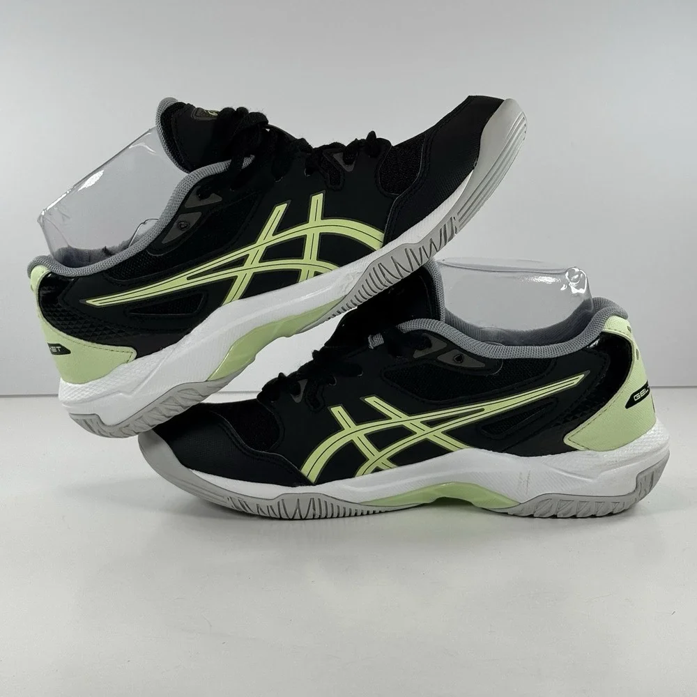 Asics Gel Rocket 10‎ Volleyball Black Illuminate Yellow Shoes Women's Size 6